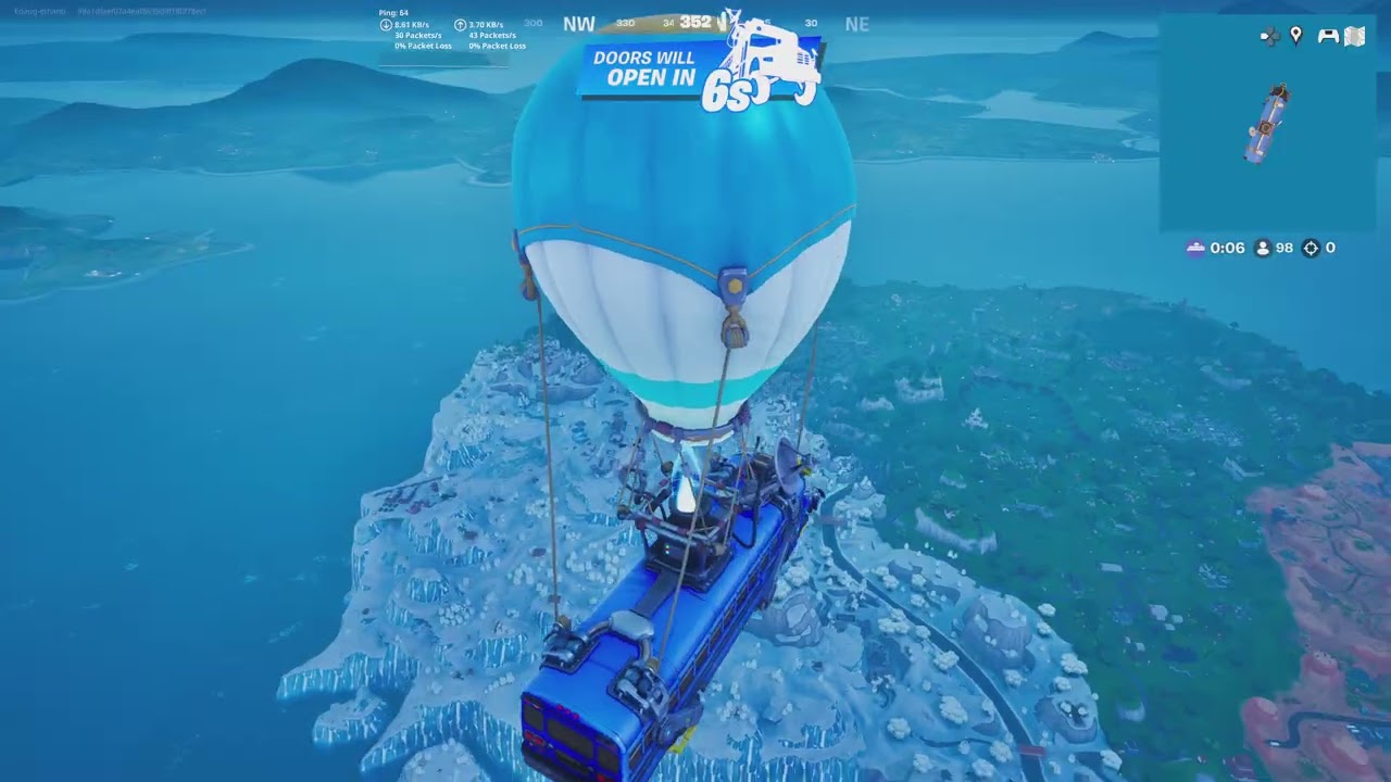 Lag and overconfidence (Fortnite)