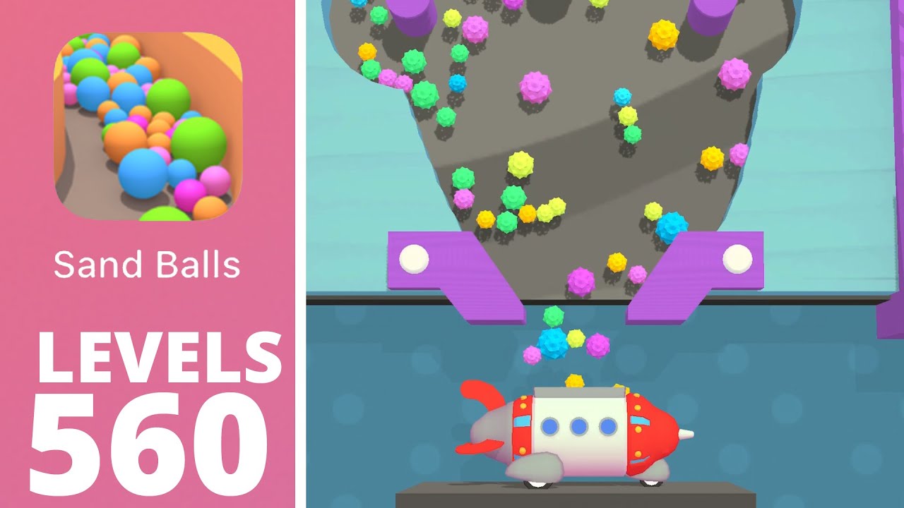 SAND BALLS ALL LEVELS 560 GAMEPLAY WALKTHROUGH PART 23