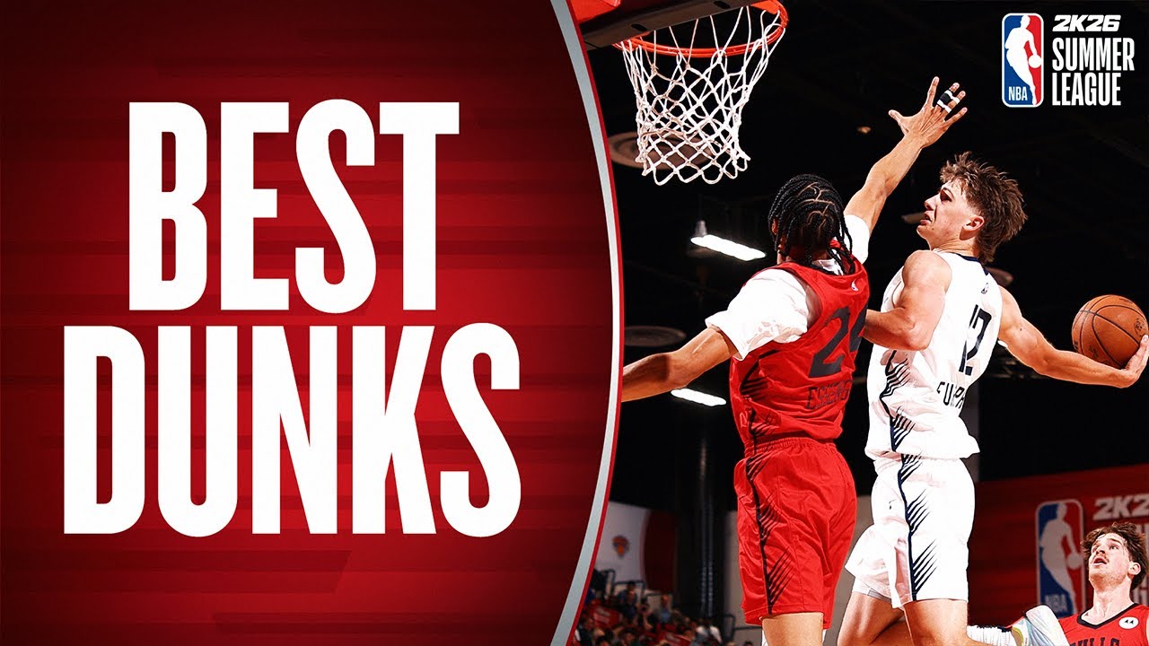 The Best Dunks From The NBA 2K26 Summer League!