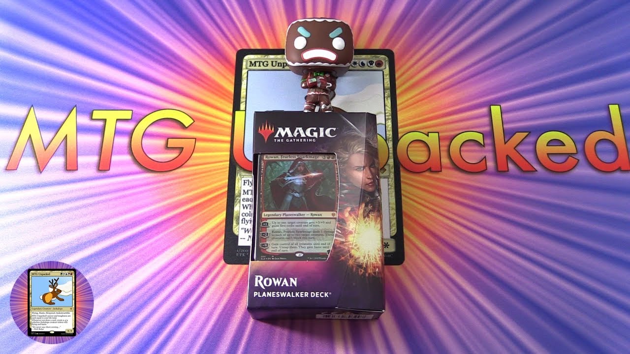 Throne of Eldraine Rowan Planeswalker Deck Unboxing