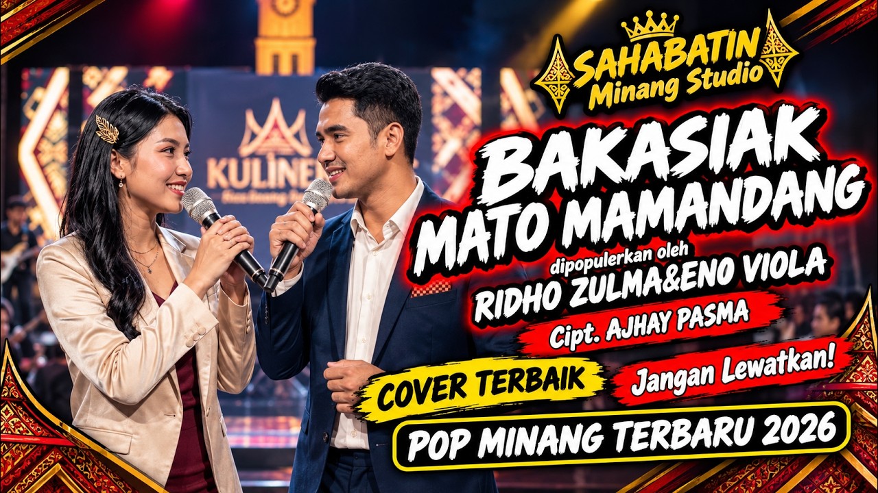 BAKASIAK MATO MAMANDANG (Cover AI) | Konser Spektakuler di Jam Gadang | Full AI Music & Video
