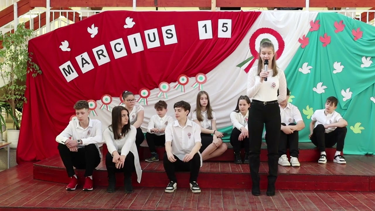 Ádám Jenő Tagiskola - Március 15-i műsor 2024