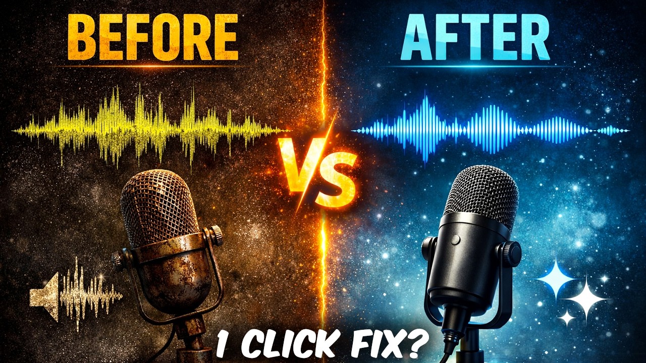 I Boosted My Audio Quality with This ONE Simple AI Trick