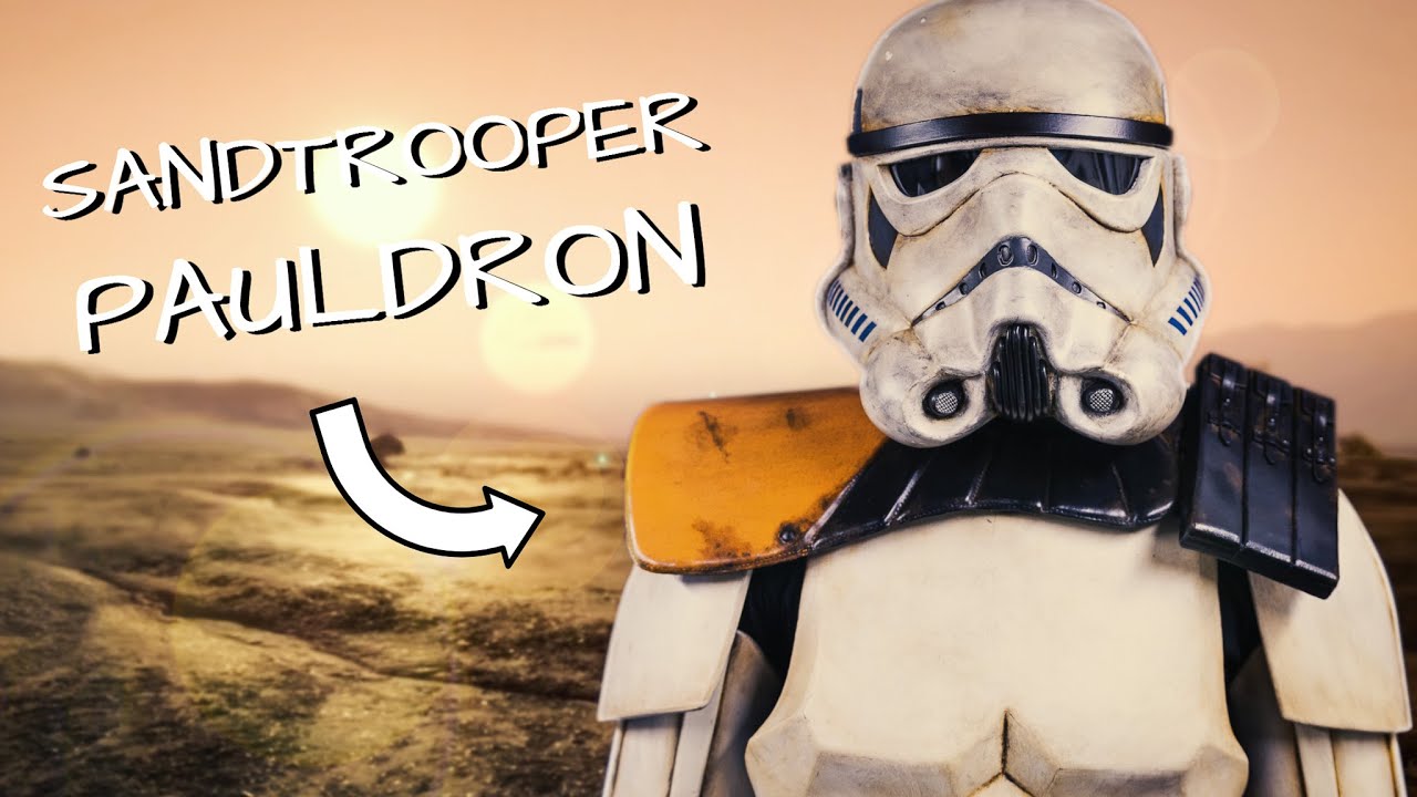 Создайте свой собственный наплечник из пеноматериала SANDTROOPER | С шаблонами