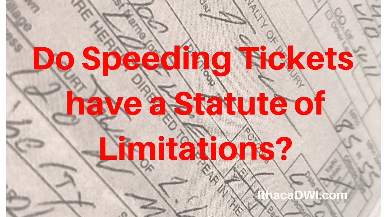 Do Traffic Tickets have a Statute of Limitations?