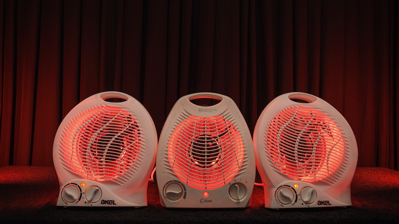 💤 Triple Heater Fan Ambience – Calm, Deep & Soothing Sleep 😴
