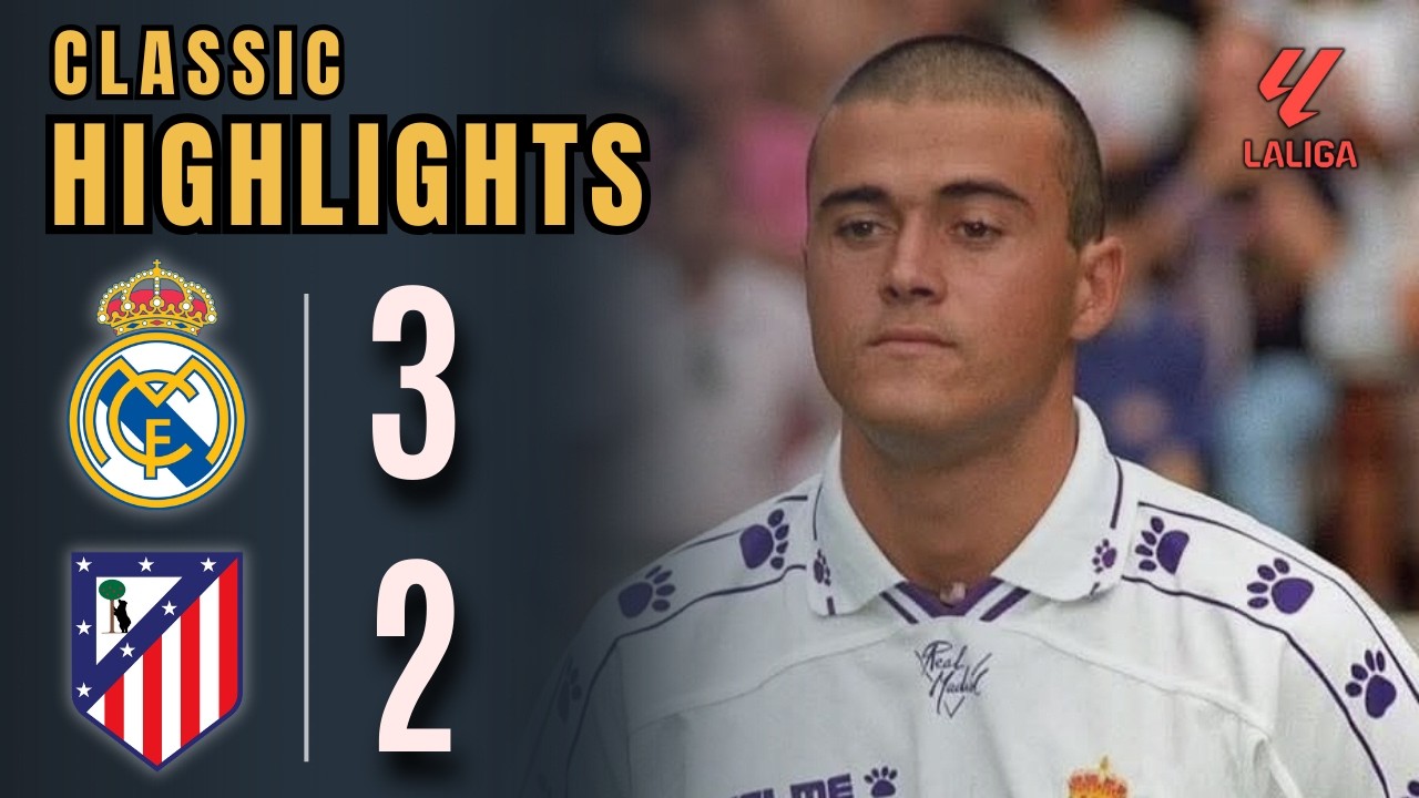 Real Madrid vs. Atlético Madrid | Remontada en el derbi | La Liga 91/92