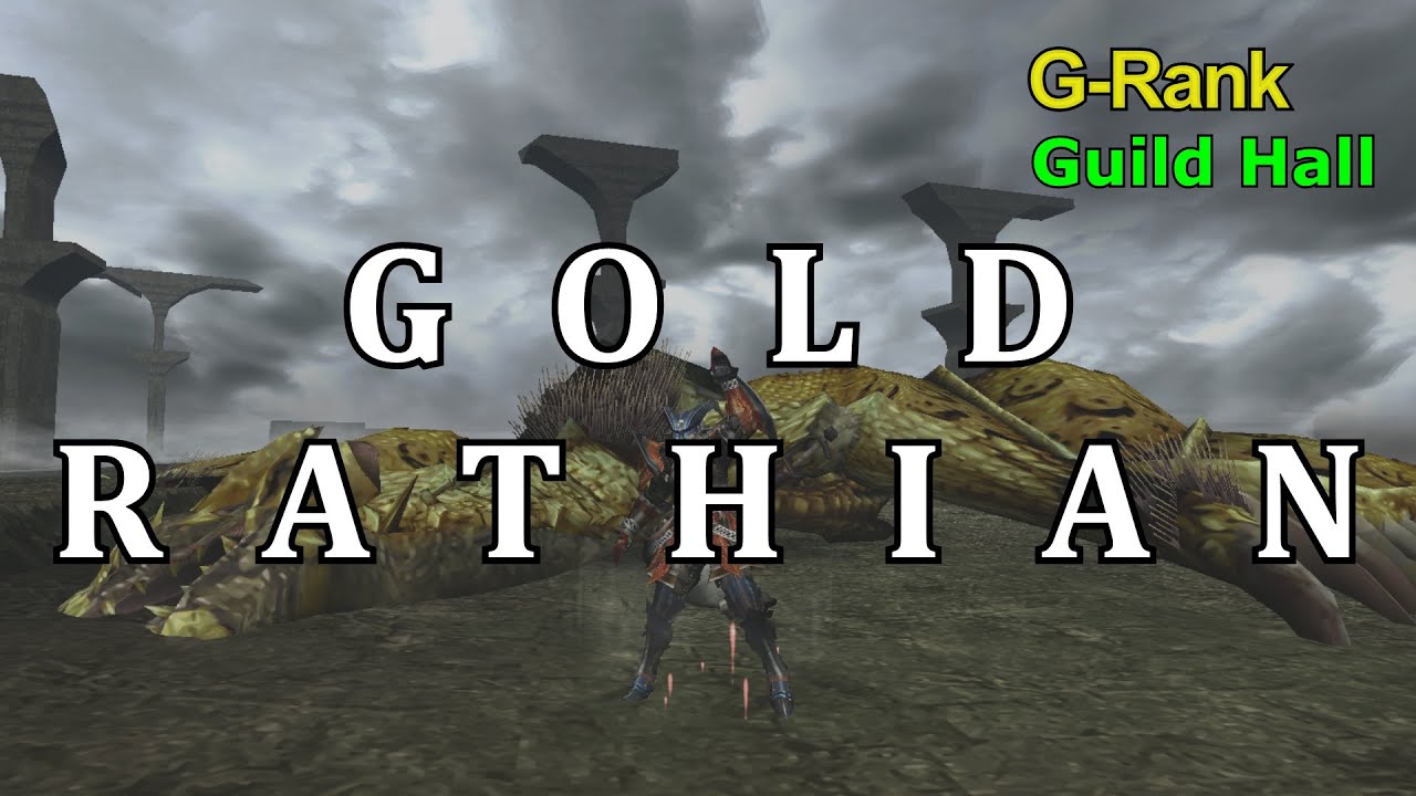 [MHFU] Gold Rathian (G3★) vs Hammer