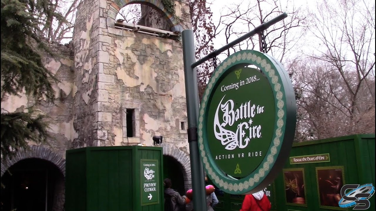 Battle for Eire December 2017 Update Busch Gardens Williamsburg