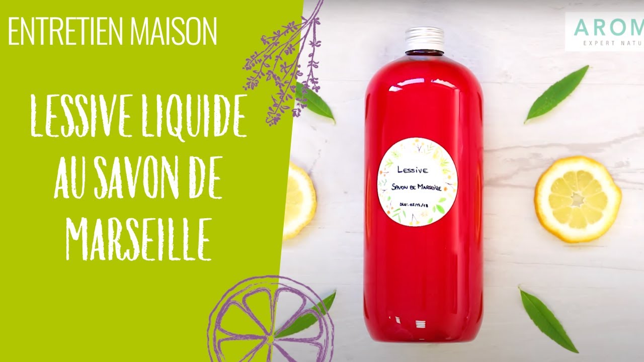 Recette DIY : Lessive maison au Savon de Marseille