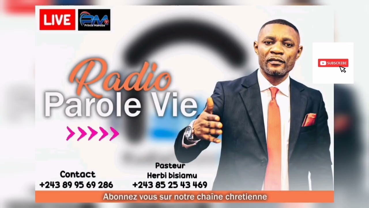 RADIO PAROLE VIE ENSEIGNEMENT AVEC PASTEUR HERBI 