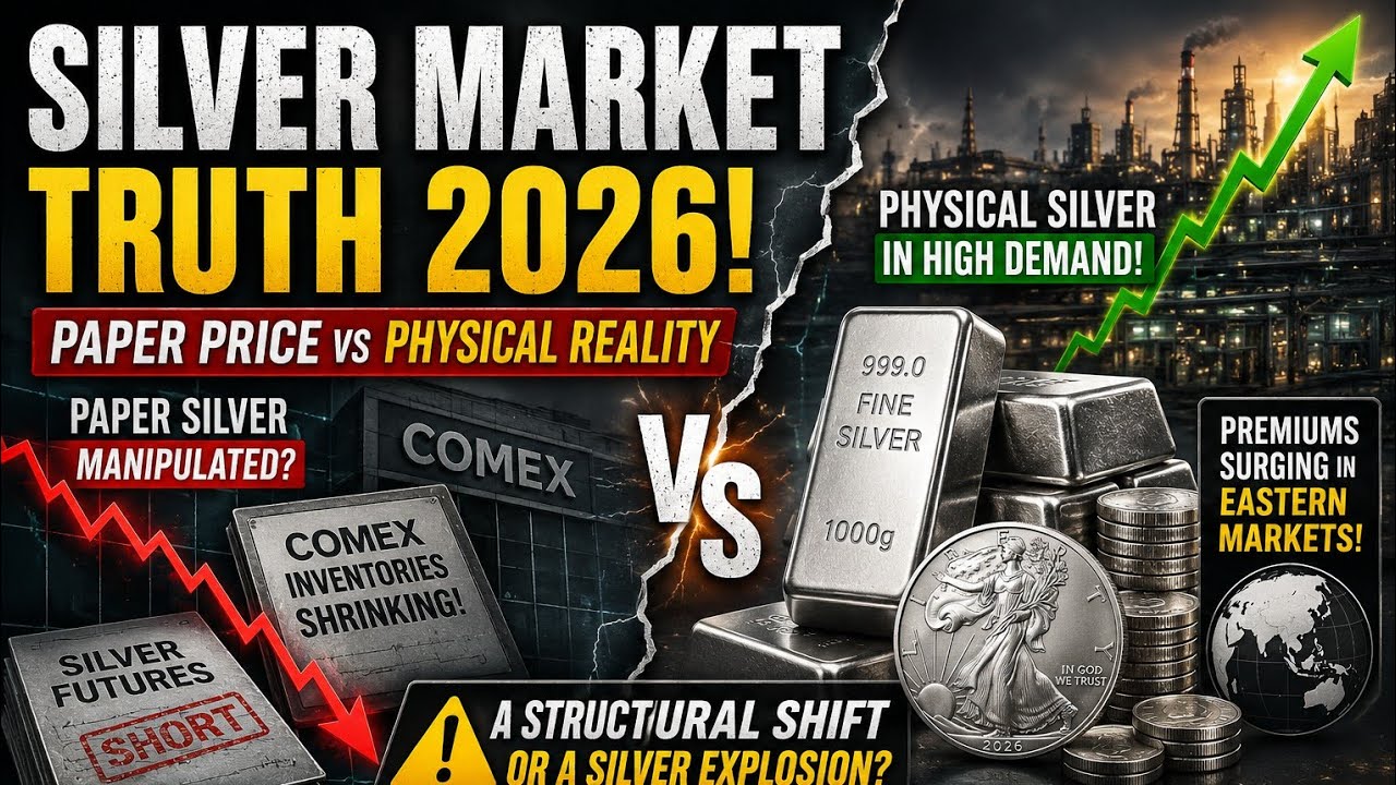 Silver Market 2026 EXPOSED! Paper Silver vs Physical Reality