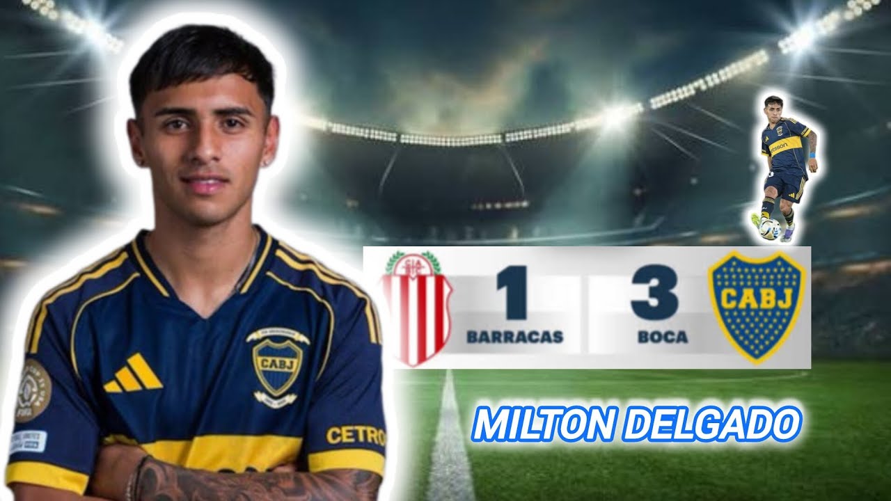 Milton Delgado VS Barracas Central - Fecha 12 Del Futbol Argentino 