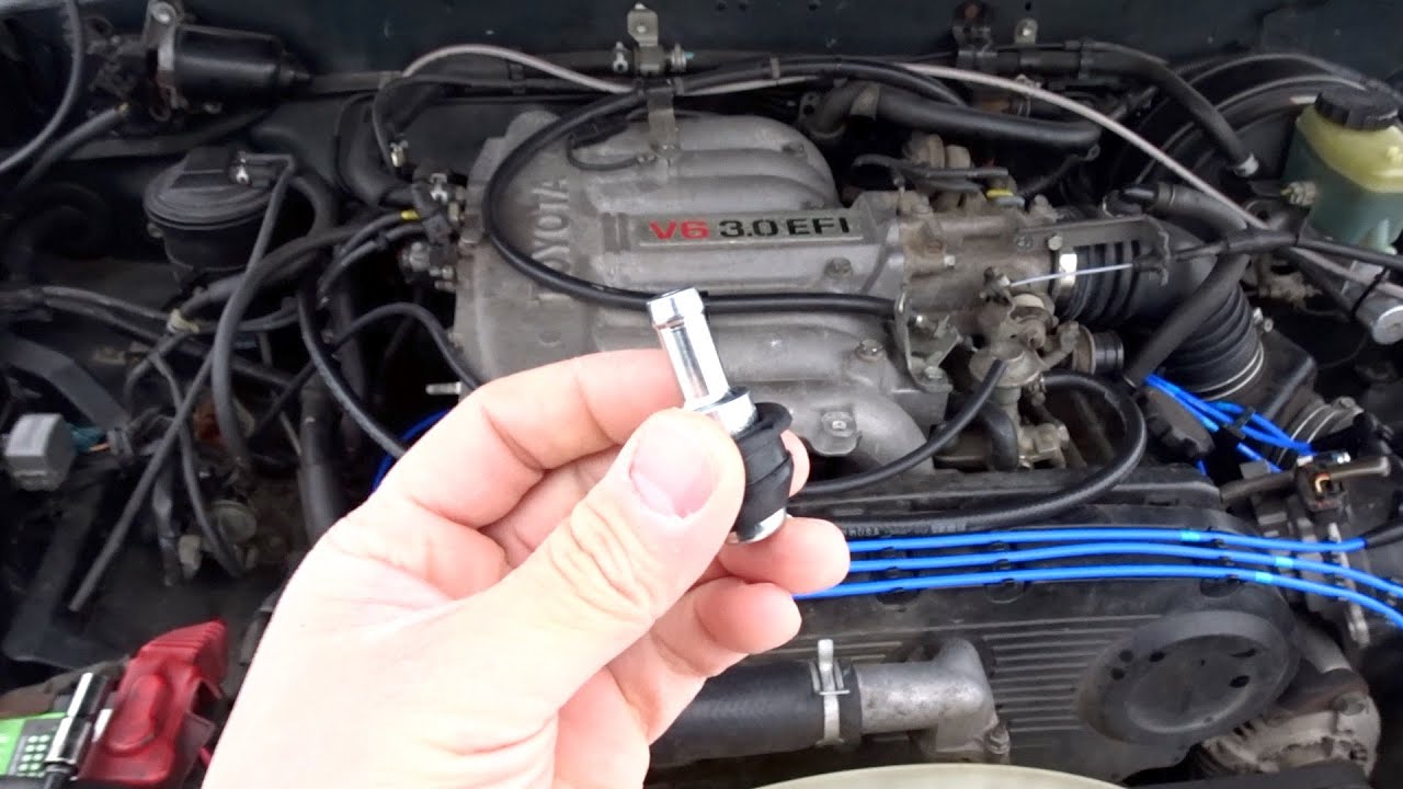 Установка PCV-клапана Toyota 3VZE | V6 Pickup и 4Runner