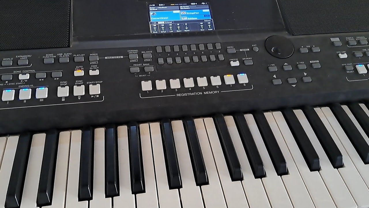 How to set worship on keyboard PSR SX600, S670, SX700, S770, SX900, S970