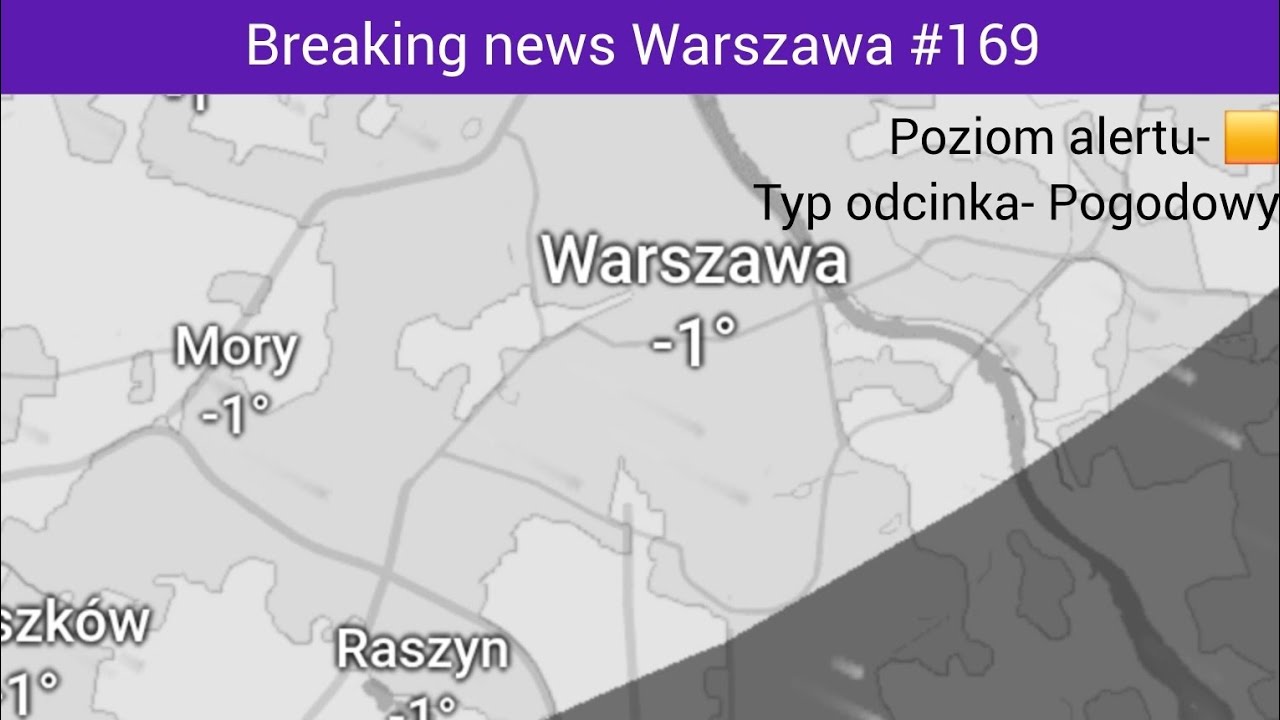 Powrót wyżu, czyli bardzo dająca się we znaki gołoledź. Breaking news Warszawa #169