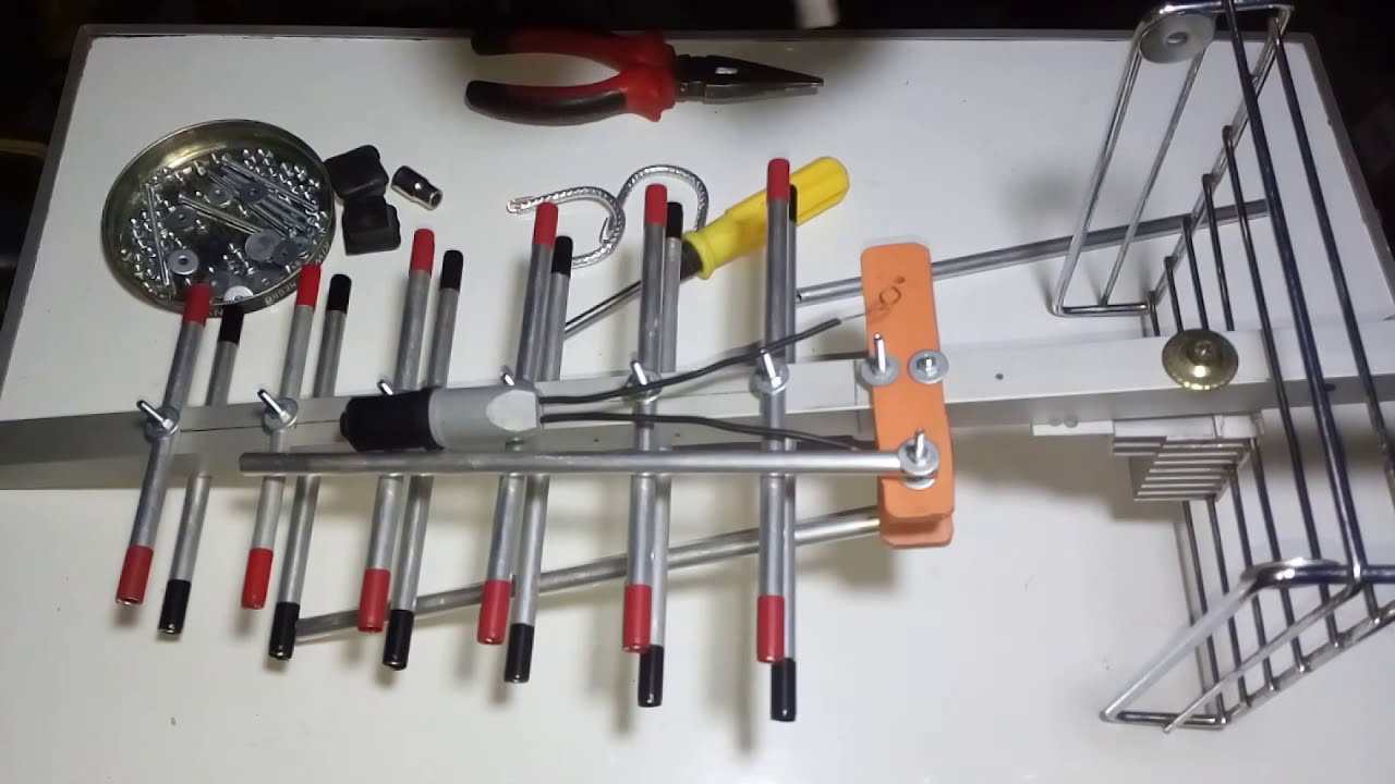 Como hacer una Poderosa Antena Yagi Logaritmica Periódica HD - TV  - TDT  - How to make Yagi Antenna