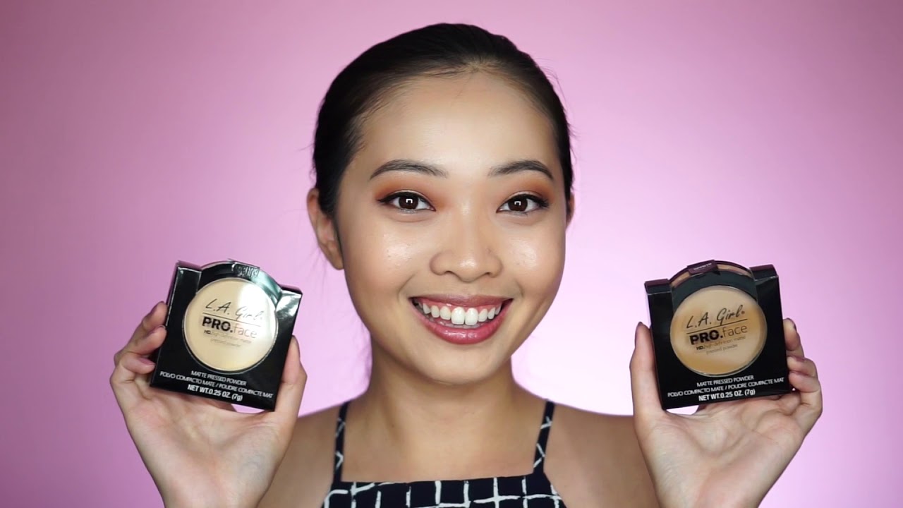 Strobing: Full face of L.A. Girl Cosmetics