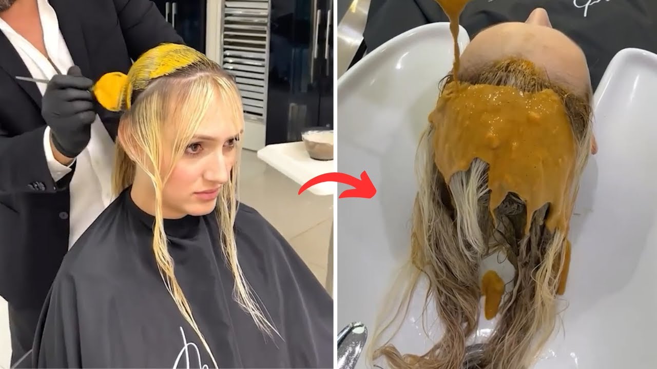 Blonde Transformation by Mounir!