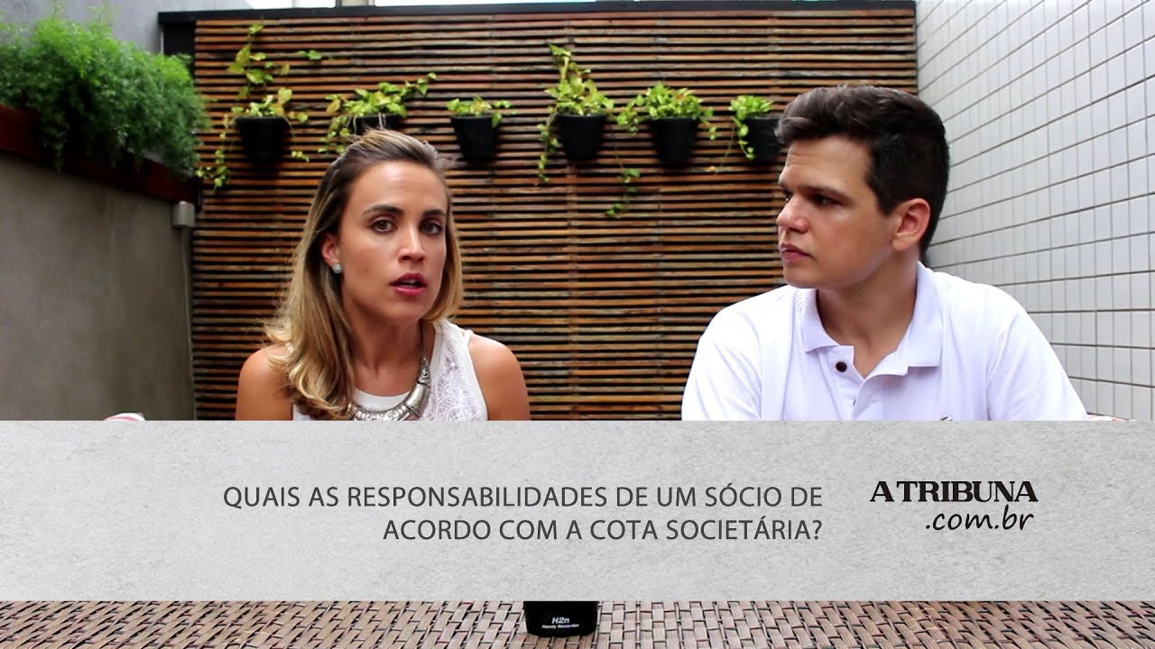 Quais as responsabilidades de um sócio de acordo com a cota societária?