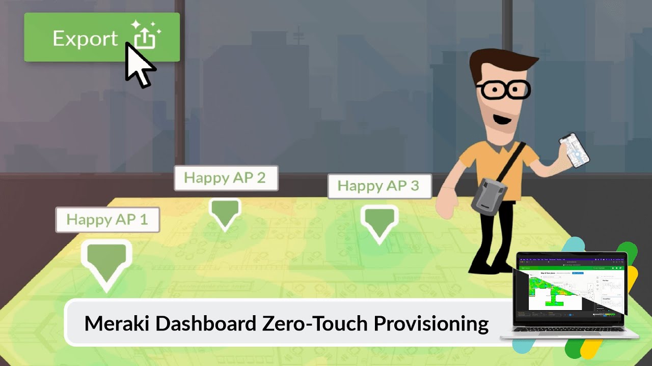 Ekahau Zero-Touch Provisioning | Meraki Dashboard Integration Overview