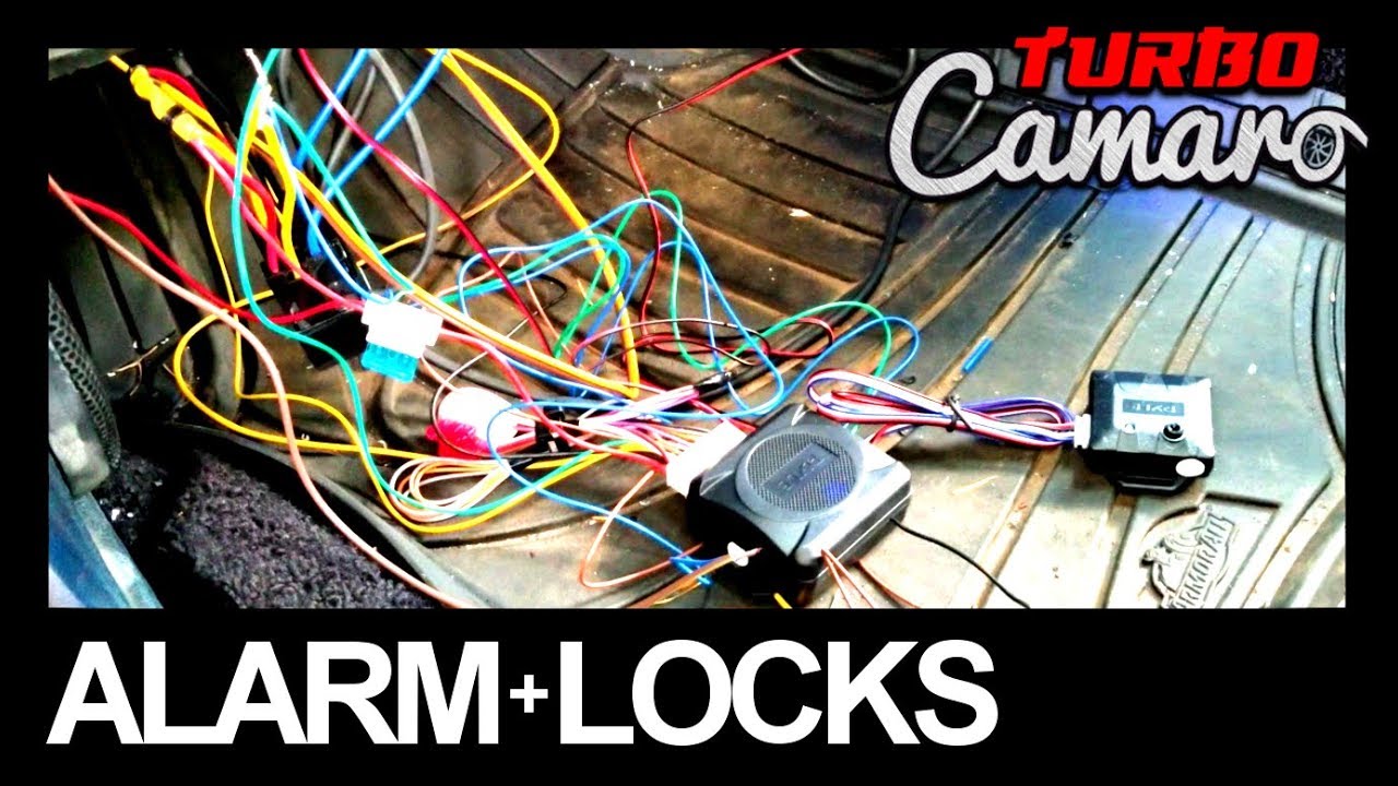 1967 Turbo Camaro - Cheap Alarm System & Power Locks Upgrade