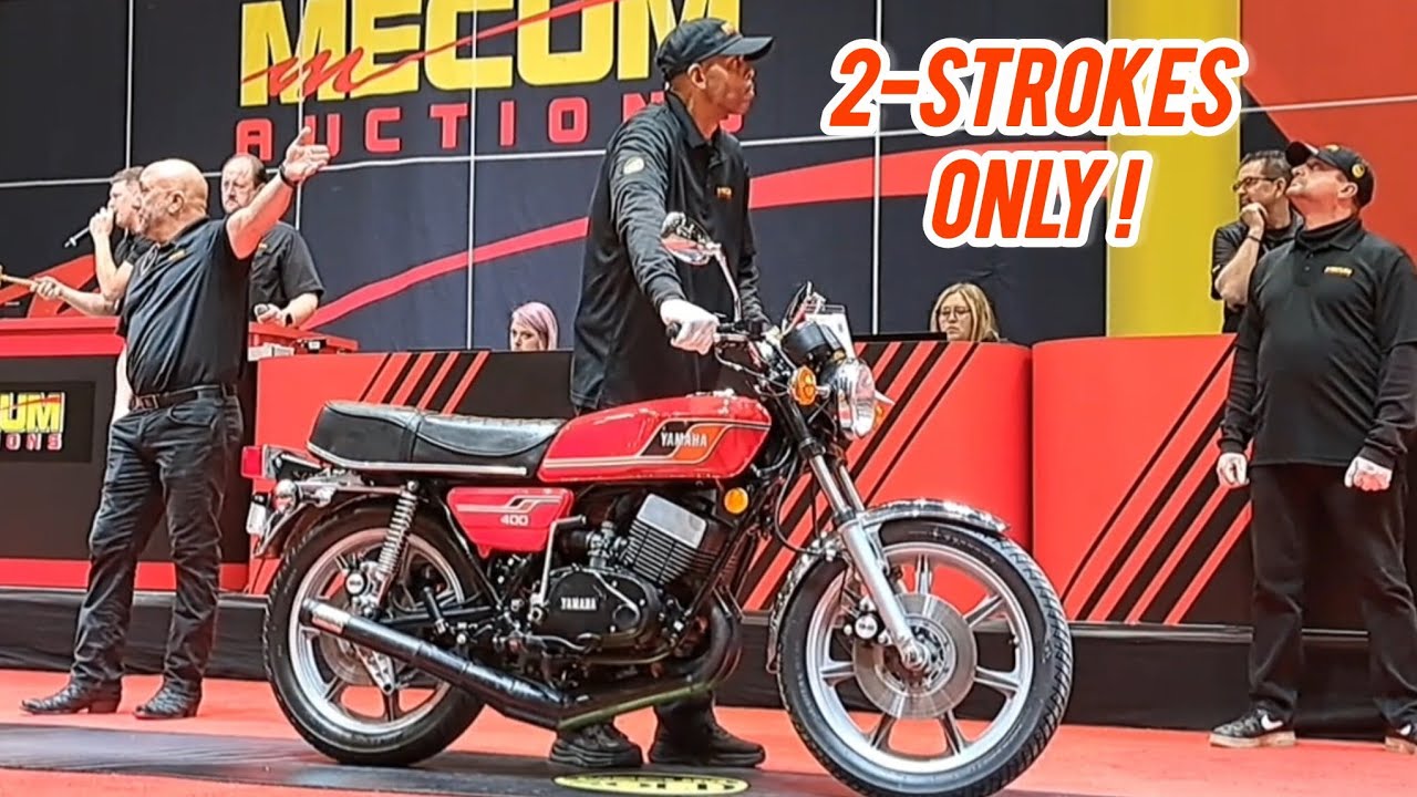 Винтажные двухтактные мотоциклы от Mecum Las Vegas