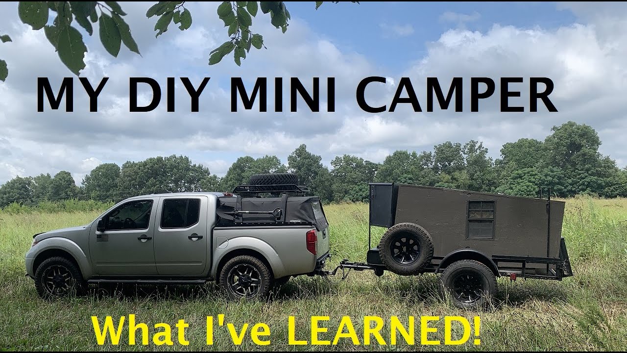 My DIY Mini Camper - A year later (updates)