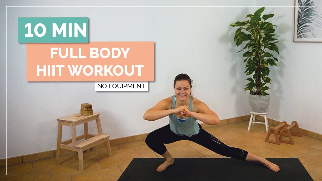 10 MIN Full Body HIT WORKOUT | No Jumping | No Equipment