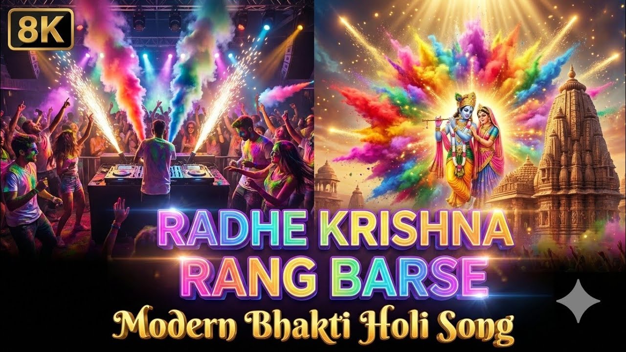 Krishna Rang Barse 🔥 | The Ultimate Modern Holi Anthem! (Official Video)
