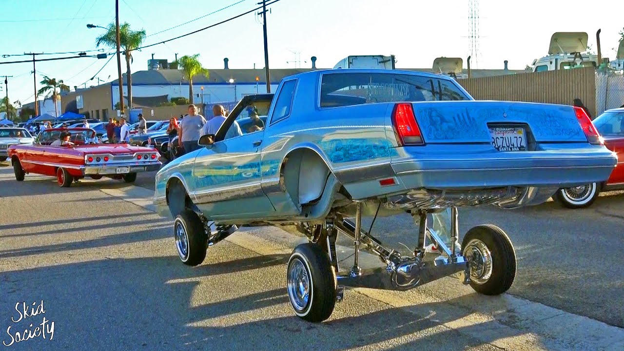 LA Lowriding Cruise - Classic Cars with Hydraulics