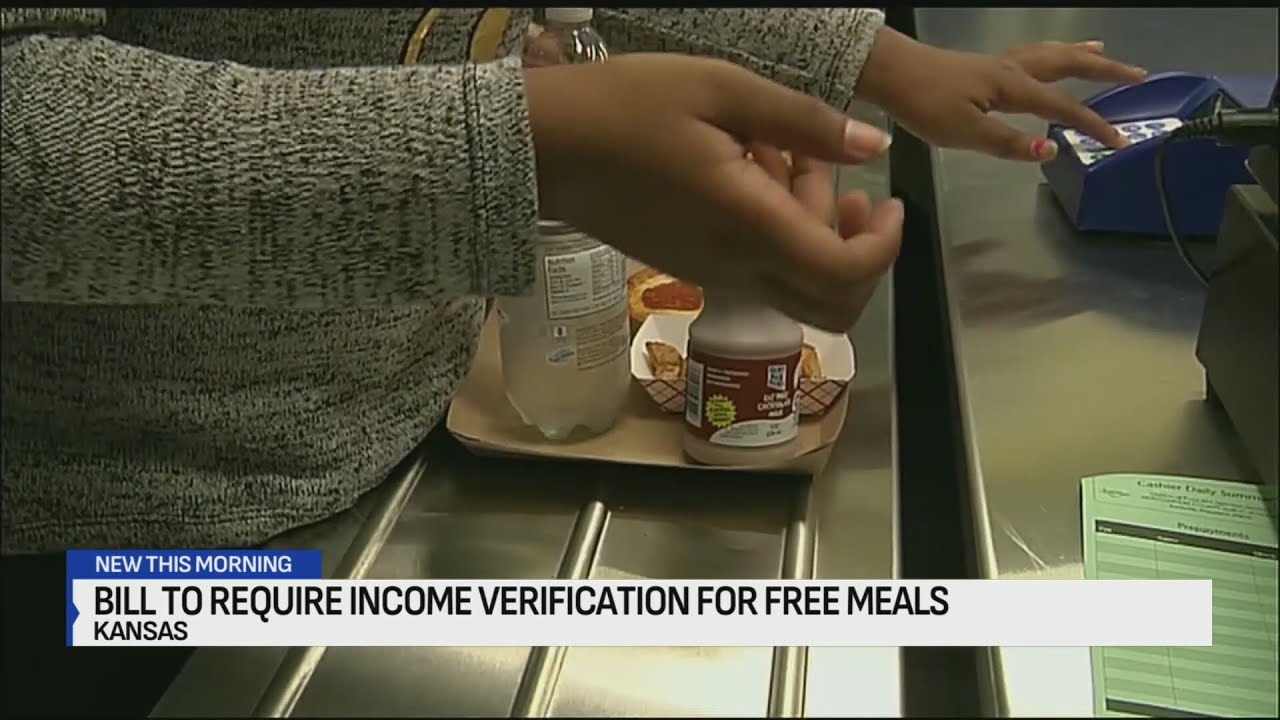Kansas Senate bill seeks stricter checks for school meal aid