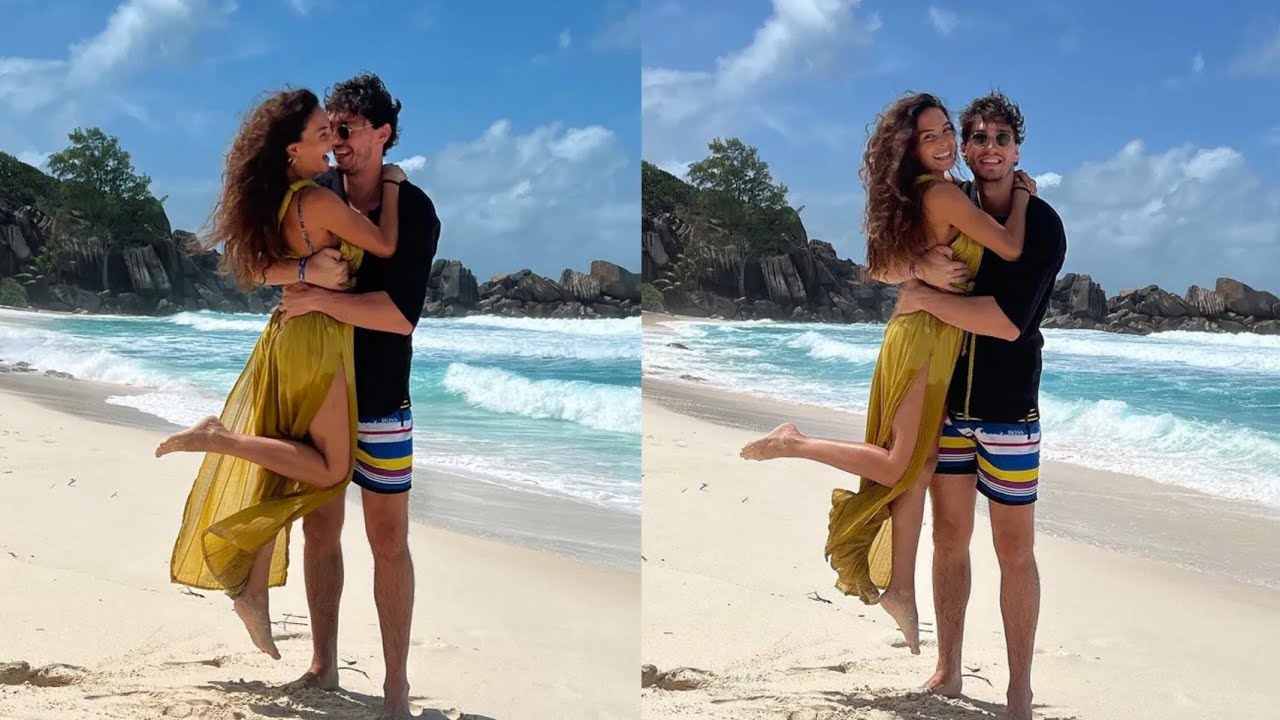 EBRU ŞAHIN VE EŞI CEDI OSMAN TATIL KARELERI GELDI