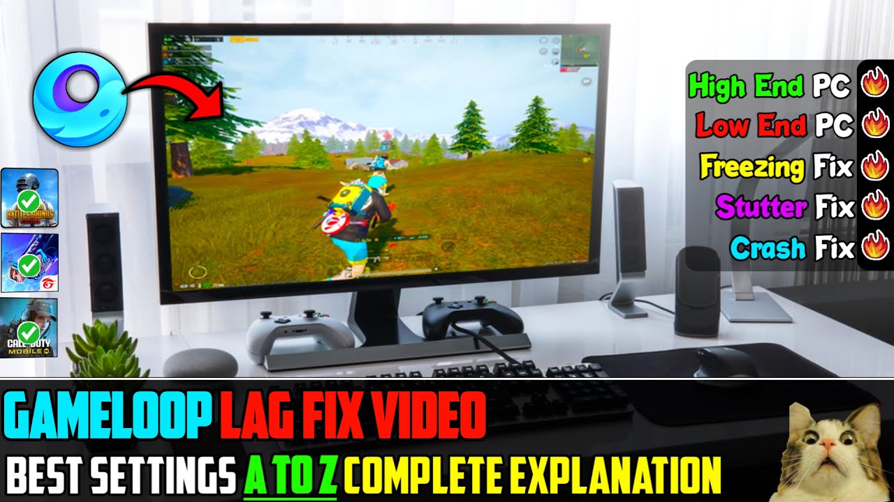 🔧Gameloop Lag Fix 2026 |🔥 Best Settings For High & Low End PC Gameloop - Full Detail Video