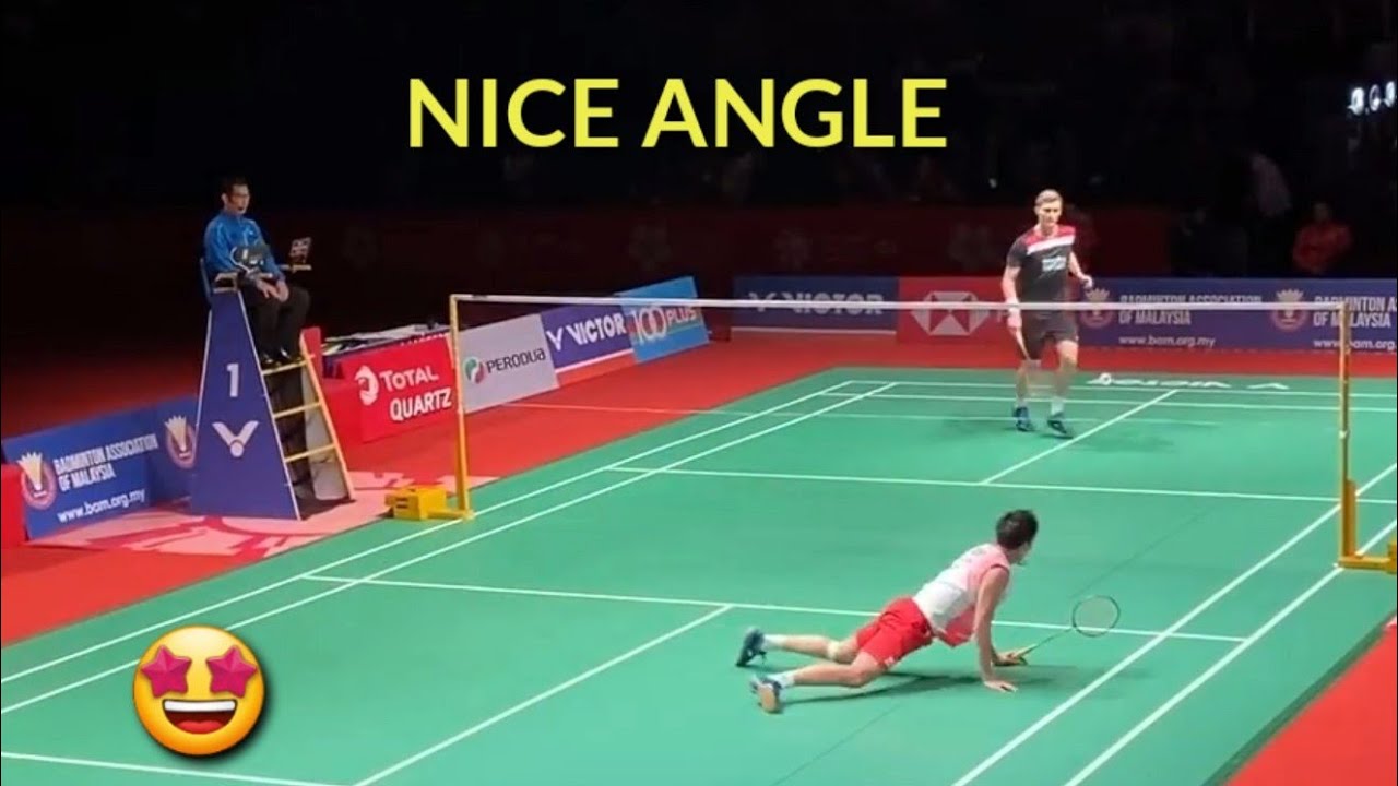 HOW To Play Singles Like This..! || wonderful rallys || KENTO MOMOTA vs VIKTOR AXELSEN || NICE ANGLE