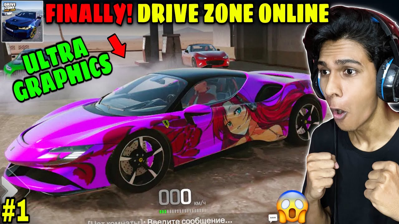 First Day in Drive Zone Online 😱 ( Ultra Graphics ) 🔥 - Drive Zone Online Gameplay in Hindi