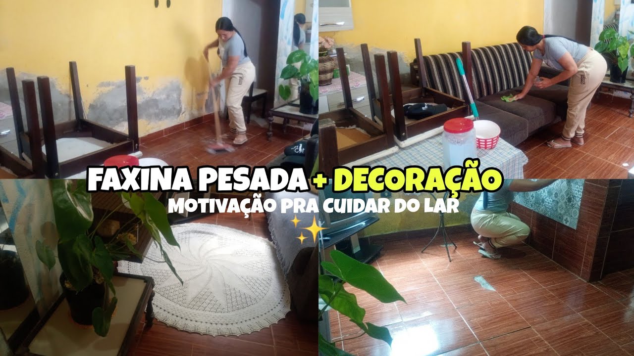 🫧DIA DE FAXINA PESADA NA SALA+ DECORAÇÃO 💕 FICOU TUDO BRILHANDO ✨DONA DE CASA POR AMOR 💖 