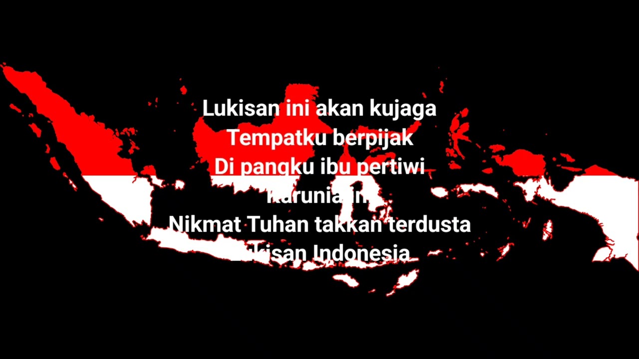 Keindahan dalam lagu Lukisan Indonesia