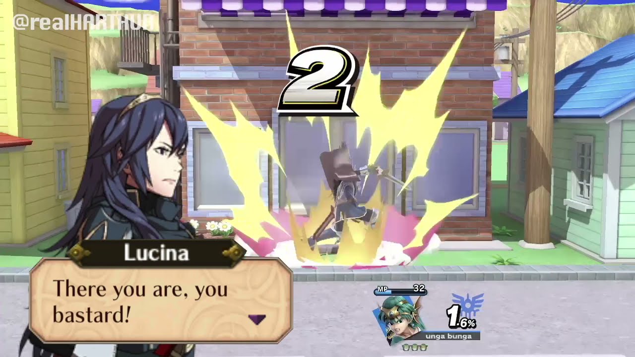 What If Lucina Could Talk In Super Smash Bros?