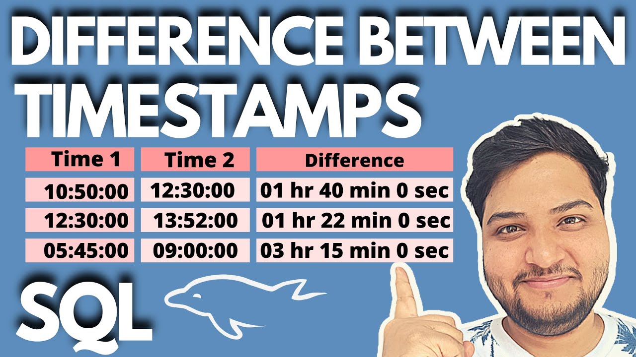 How to calculate difference between two timestamps in SQL | Datediff in sql | Ashutosh Kumar