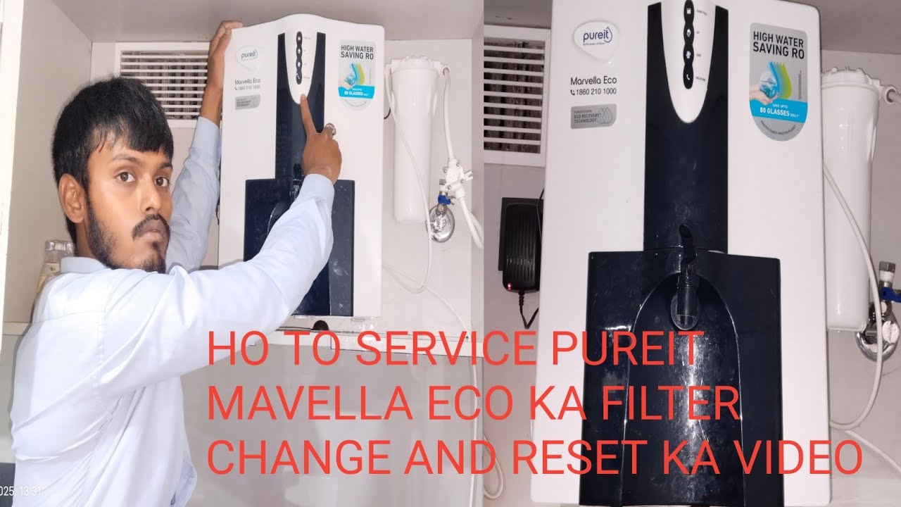 HOW TO SERVICE PUREIT MAVELLA ECO KA FILTER CHANGE AND RESET KA AND RED  LIGHT  BILLING KA VIDEO  🤙🚨