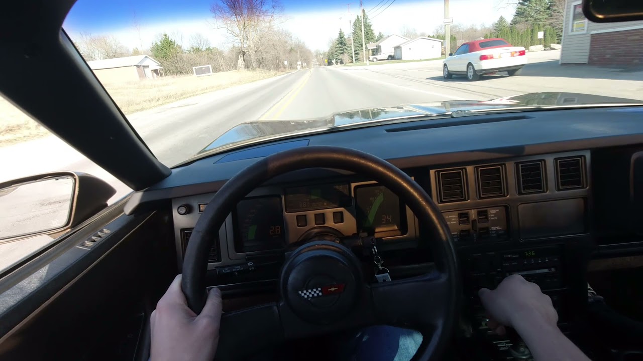 4 Speed C4 corvette - Spirited POV Driving