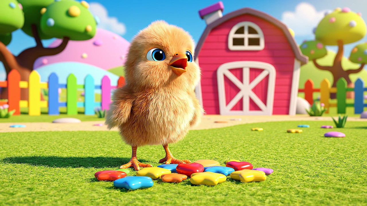 El Pollito Dice Pío Pío | Canción de la Granja y Sonidos de Animales