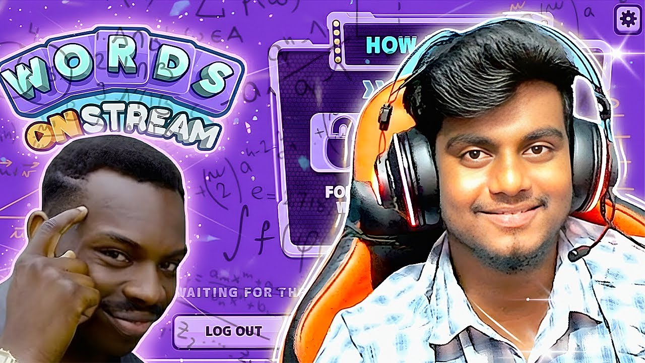 WORDS ON STREAM VILAIYADALAM? |  VIDEO REACTION AND PC GAMES | #narikoottamgamerz #reaction