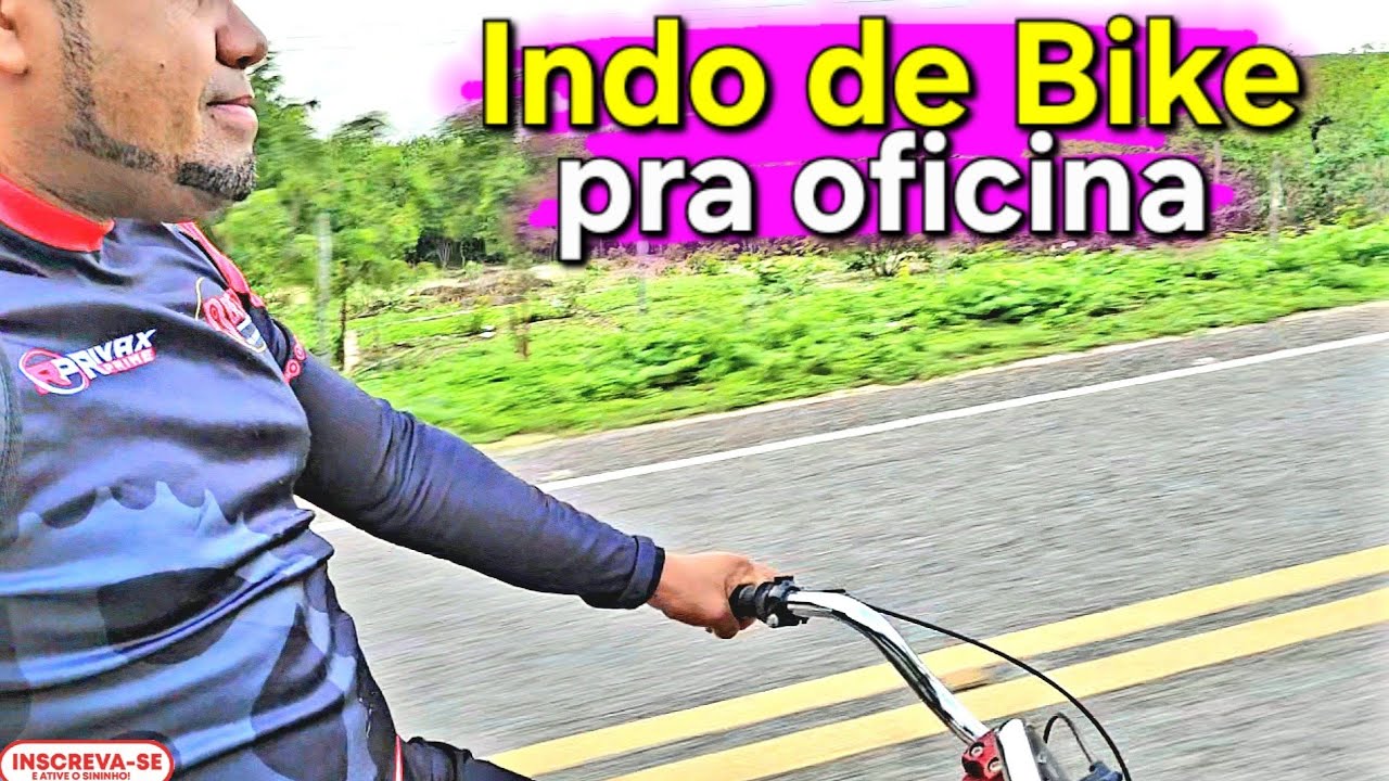 Hoje eu fui pra oficina de Bike barra circular 1999
