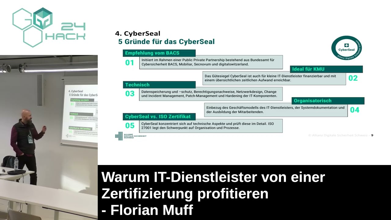Warum IT-Dienstleister von einer Zertifizierung profitieren - Florian Muff
