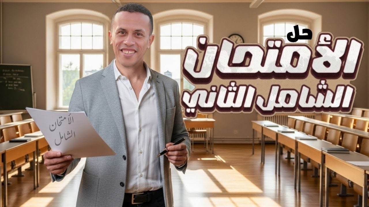اجابة الامتحان الشامل الثاني