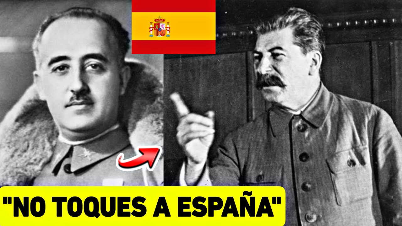 STALIN QUISO SOMETER A ESPAÑA… FRANCO LO DERROTÓ SIN DISPARAR UN TIRO