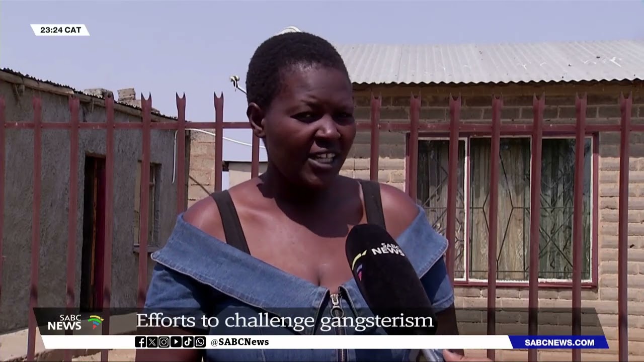 Efforts to challenge gangsterism in Mangaung