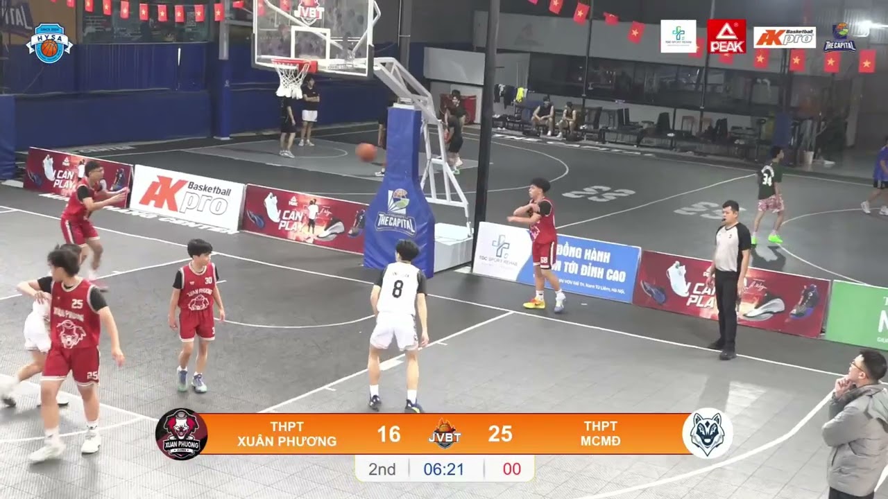 HIGHLIGHTS: XUÂN PHƯƠNG - MCMĐ | VÒNG 1 THPT NAM - GIẢI BÓNG RỔ THCS & THPT JVBT 2026